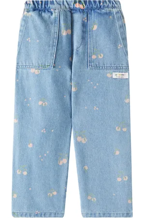 Liewood Jeans a gamba larga Cesar con stampa
