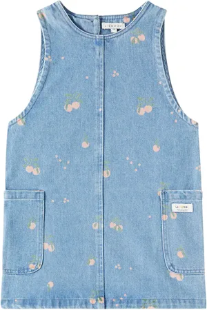 Liewood Abito di jeans Angelica con stampa