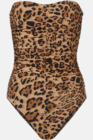 Karla Colletto Costume intero con cintura e stampa