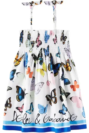 Dolce & Gabbana Abito in cotone con stampa