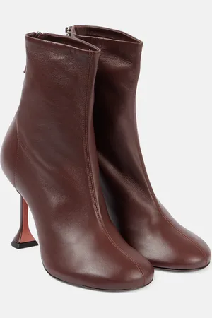 Amina Muaddi Stivaletti Iris 95 in pelle