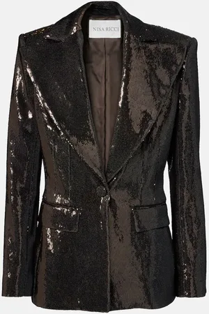 Nina Ricci Blazer con paillettes