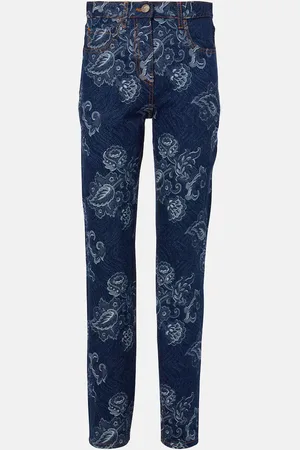 Etro Jeans slim in jacquard