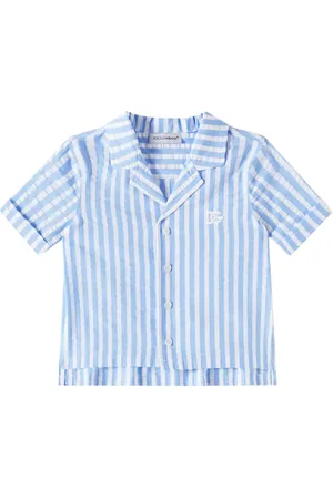 Dolce & Gabbana Baby - Camicia in cotone a righe