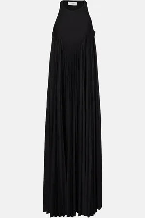 Sportmax Abito lungo in jersey con cut-out