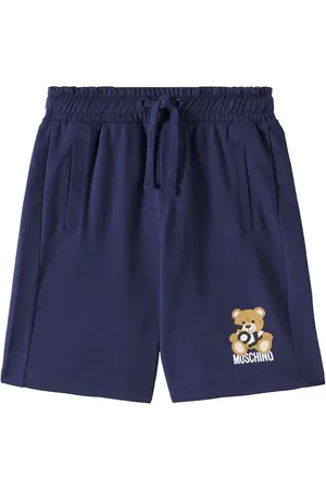 Moschino Shorts Teddy Bear in jersey di cotone