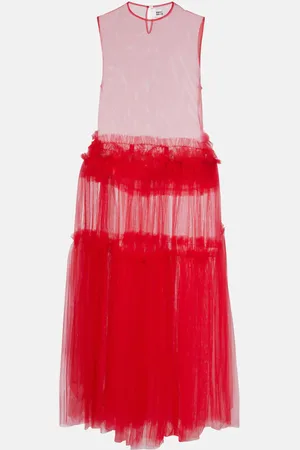 NOIR KEI NINOMIYA Abito midi in tulle