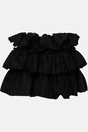 NOIR KEI NINOMIYA Minigonna in cotone a balze