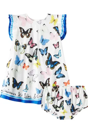 Dolce & Gabbana Baby - Set di abito e culottes in cotone