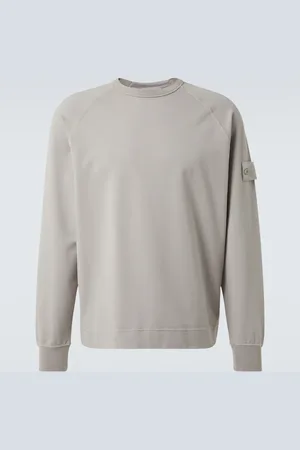 Stone Island Felpa Ghost in jersey di misto cotone