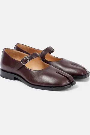 Maison Margiela Ballerine Mary Jane Tabi in pelle