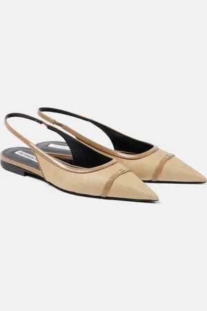 Victoria Beckham Ballerine slingback in denim