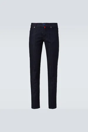 Kiton Jeans slim a vita bassa
