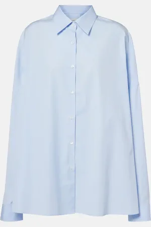 DRIES VAN NOTEN Camicia in popeline di cotone