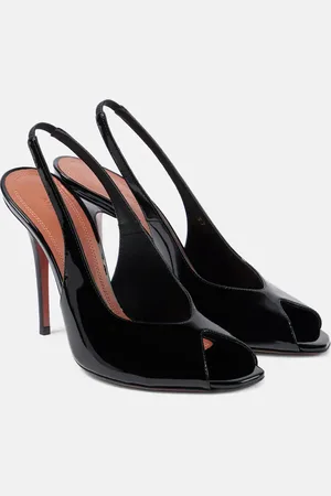 Amina Muaddi Pumps Kristina 105 in vernice