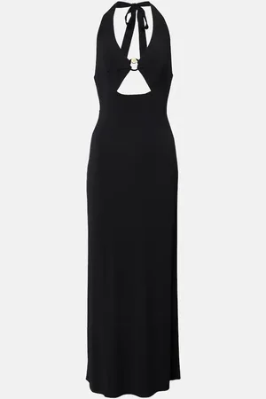 Max Mara Abito lungo Ghiotto con cut-out