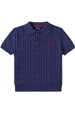 Ralph Lauren Polo in cotone a trecce