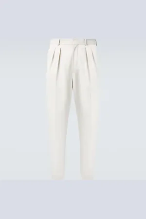 Loro Piana Pantaloni tapered Ruben in cotone