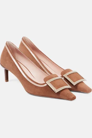 Roger Vivier Pumps Viv’ Canard 55 in suede