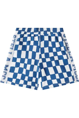 Stella McCartney Shorts in jersey di cotone a quadri
