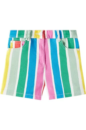 Stella McCartney Shorts in cotone a righe