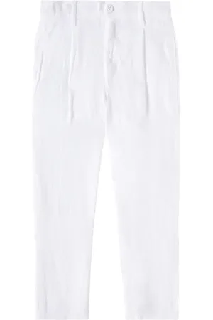 Il gufo Pantaloni in lino
