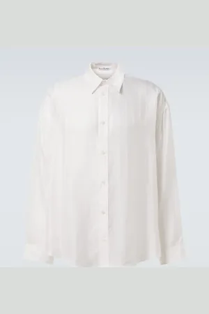 Acne Studios Camicia in jacquard a righe