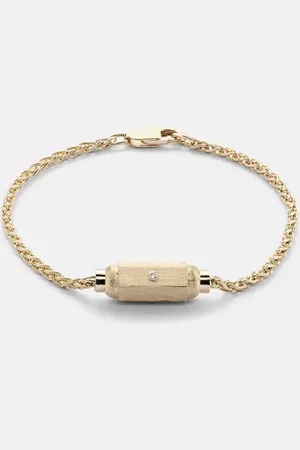 Marie Lichtenberg Bracciale Coco Micro in 18kt con diamanti