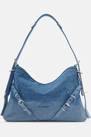 Givenchy Borsa a spalla Voyou Medium in denim