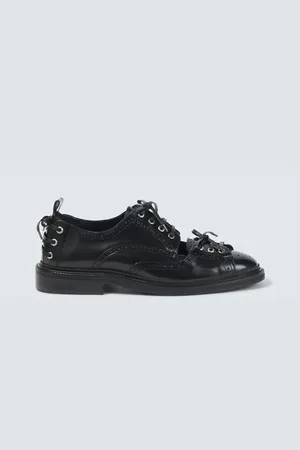 Simone Rocha Stringate in pelle con cut-out