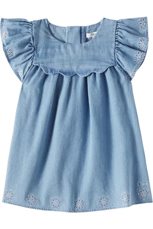 Chloé Chloé Kids Baby - Abito in chambray