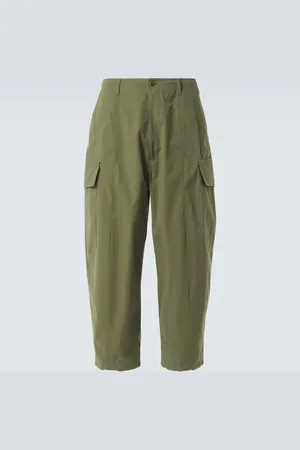 Comme des Garçons Comme des Garçons Homme Pantaloni cargo cropped in cotone