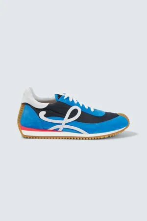 Loewe Sneakers Flow Runner 2.0 con suede