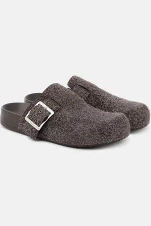 Loewe Mules Ease in suede