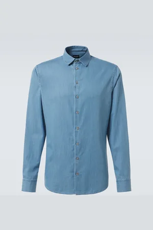 Giorgio Armani Camicia in chambray