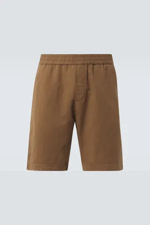 Sunspel Shorts in cotone e lino