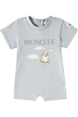 Moncler Baby - Tutina in misto cotone