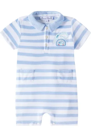 Tartine Et Chocolat Baby - Pagliaccetto in misto cotone a righe