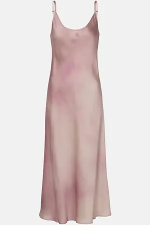 Acne Studios Abito sottoveste in raso