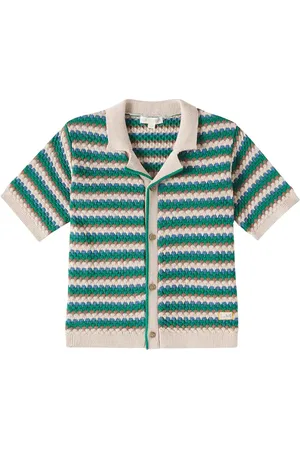 Louise Misha Camicia Amov in maglia di cotone a righe