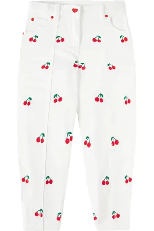 Stella McCartney Jeans con ricamo