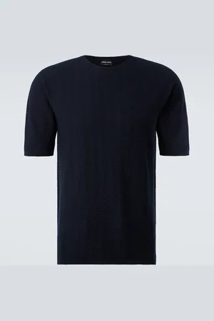 Giorgio Armani T-shirt in misto lana