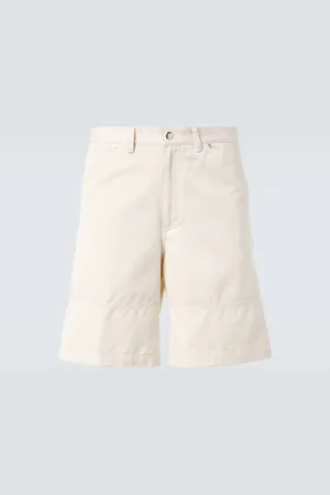 Moncler Shorts in twill di cotone