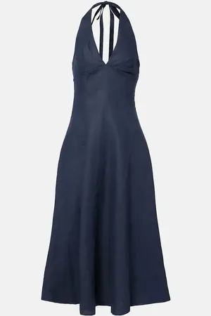 FAITHFULL THE BRAND Abito midi Marais in lino