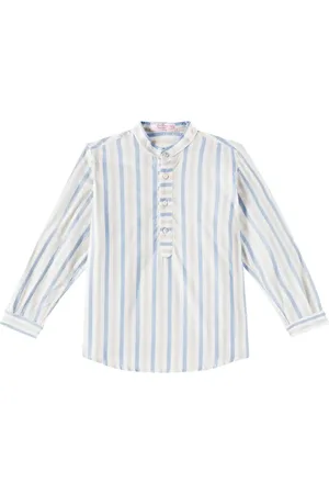 La Coqueta Camicia Jazmin in cotone a righe