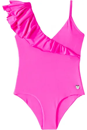 MONNALISA Costume intero asimmetrico con volant