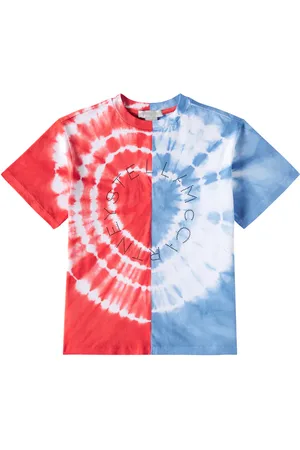 Stella McCartney T-shirt in jersey di cotone color-block