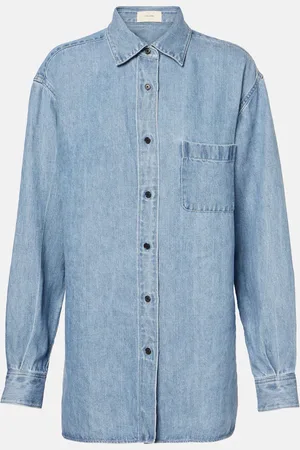 The Row Camicia di jeans oversize Nesson