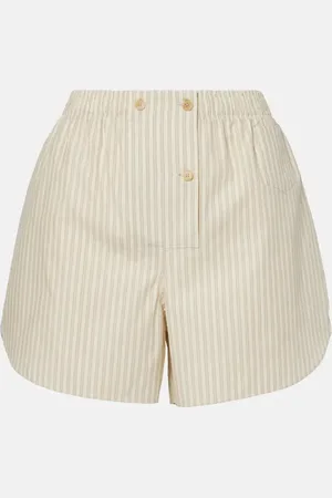 The Row Shorts Nicasia in popeline di cotone