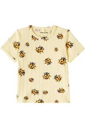 Mini Rodini T-shirt Ladybugs in jersey